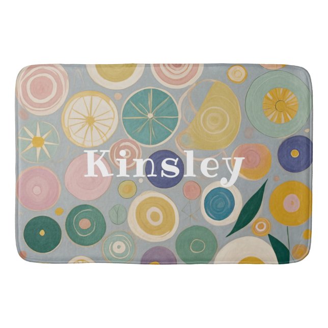 Kaleidoscope Dream Personlig Badrumsmatta (Framsidan)