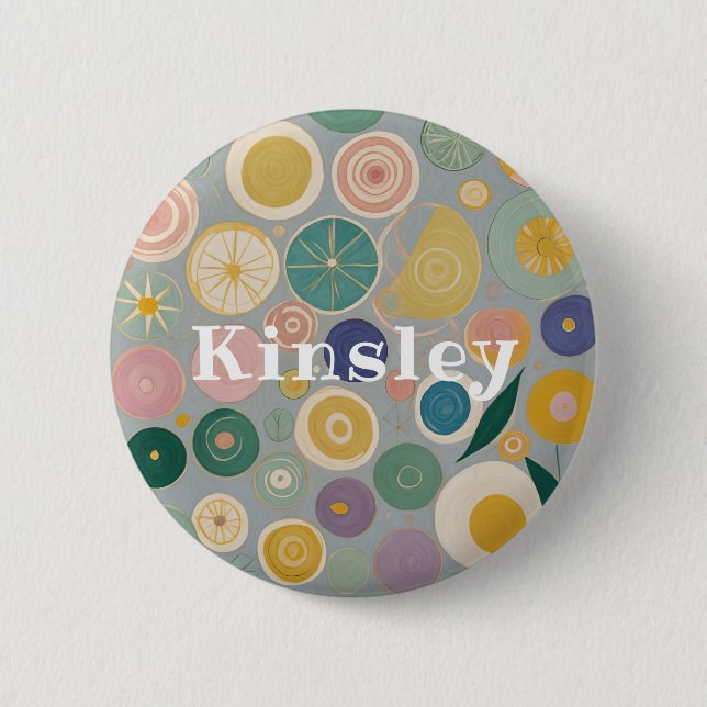 Kaleidoscope Dream Personlig Knapp (Framsida)