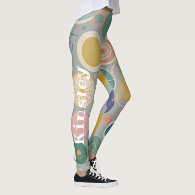 Kaleidoscope Dream Personlig Leggings (Höger)