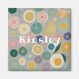 Kaleidoscope Dream Personlig Magnet