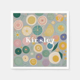 Kaleidoscope Dream Personlig Pappersservett