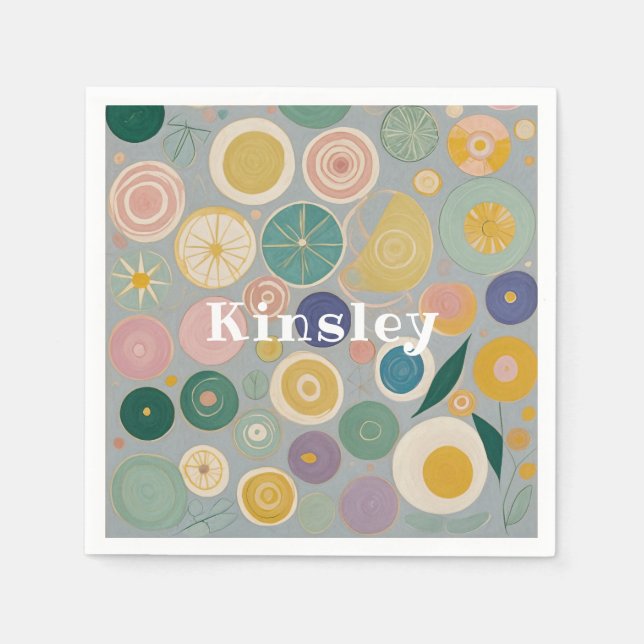 Kaleidoscope Dream Personlig Pappersservett (Framsidan)