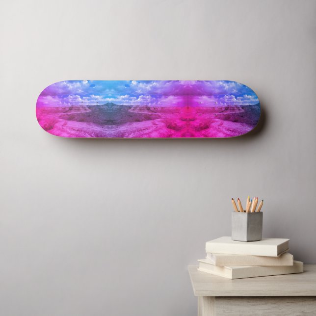 Kaleidoscope El Paso Two Skateboard (Väggkonst (Horz))