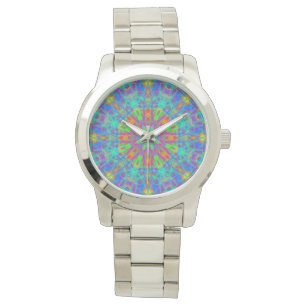 Kaleidoscope Färg Wrist Watch Armbandsur