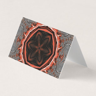 Kaleidoscope Flames Cards Kort