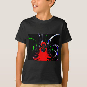 Kaleidoscope Fluid Art-utskrift T-shirt