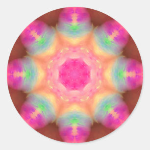 ~ KALEIDOSCOPE FLUORO OCTAGON ~ RUNT KLISTERMÄRKE