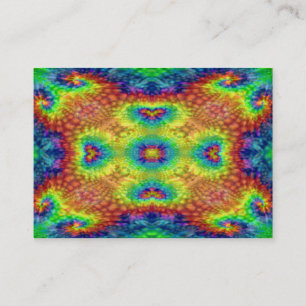 Kaleidoscope för Fractal för vintage för Visitkort