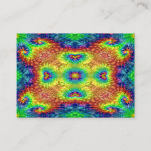 Kaleidoscope för Fractal för vintage för Visitkort