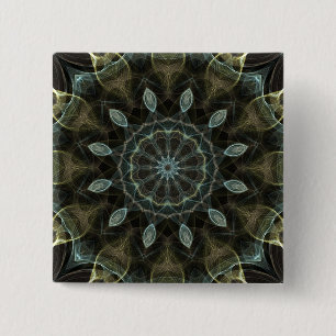 Kaleidoscope för Wooly grönt- och blåttroyal Knapp