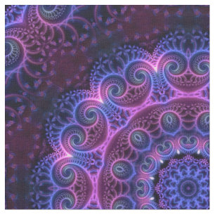 Kaleidoscope Fractal - Hearts Mandala + dina idéer Tyg