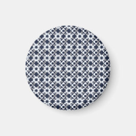 Kaleidoscope Geometric Mönster Magnet