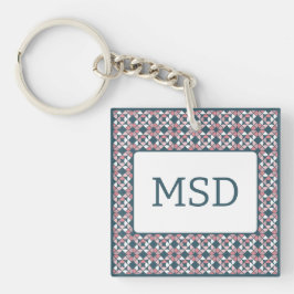 Kaleidoscope Geometric Mönster Rosa