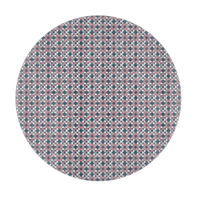 Kaleidoscope Geometric Mönster Rosa (Framsidan)