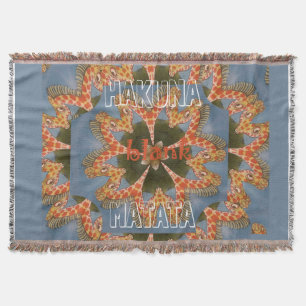 Kaleidoscope Giraffe Mandala: Abstrakt Safari Art Mysfilt