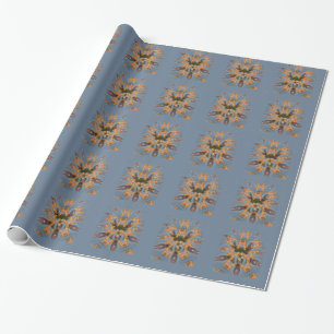 Kaleidoscope Giraffe Mandala: Abstrakt Safari Art Presentpapper