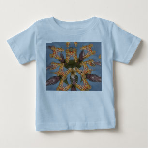 Kaleidoscope Giraffe Mandala: Abstrakt Safari Art T Shirt