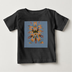 Kaleidoscope Giraffe Mandala: Abstrakt Safari Art T-shirt