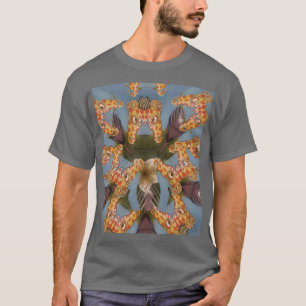 Kaleidoscope Giraffe Mandala: Abstrakt Safari Art Tee Shirt