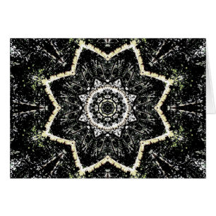 Kaleidoscope Gothic Hälsningskort