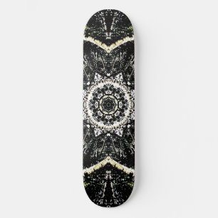 Kaleidoscope Gothic Old School Skateboard Bräda 18 Cm