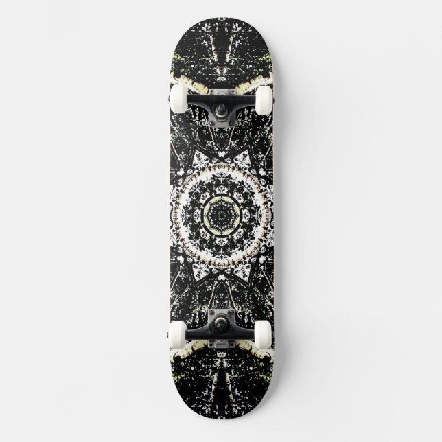 Kaleidoscope Gothic Old School Skateboard Bräda 18 Cm (Framsida)