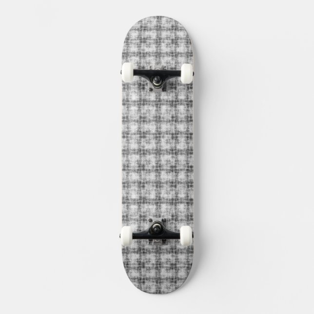 Kaleidoscope Grau Old School Skateboard Bräda 18 Cm (Framsida)