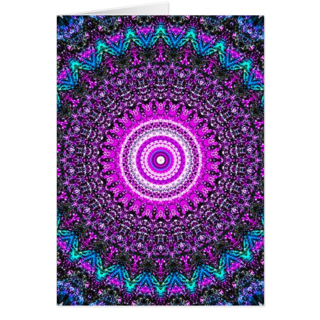 Kaleidoscope Hälsningskort (Framsidan)