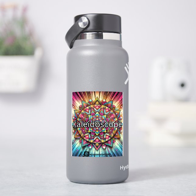 Kaleidoscope Klistermärken (HydroFlask)