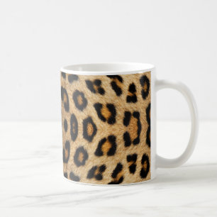 Kaleidoscope Leopard Päls Mönster Kaffemugg