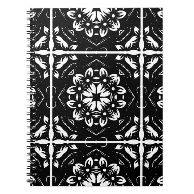 kaleidoscope mandala art anteckningsbok (Framsidan)