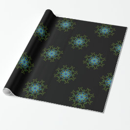 Kaleidoscope Mandala Art Gift Wrapping Papper 2 Presentpapper