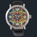 Kaleidoscope Mandala Flower Design-23091 Armbandsur<br><div class="desc">Kaleidoscope Mandala Flower Design-23091</div>