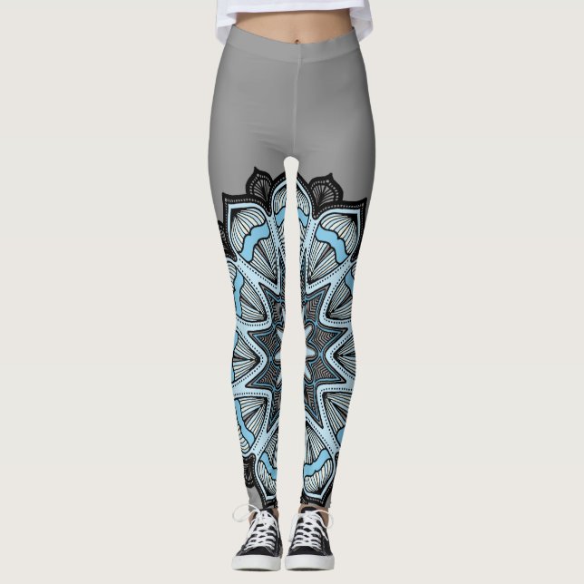 Kaleidoscope Mandala Leggings (Framsida)