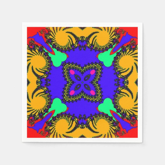 Kaleidoscope Pappersservett (Framsidan)