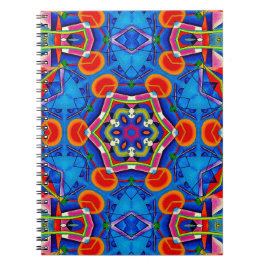 Kaléidoscope peinture à l'huile multicolore anteckningsbok