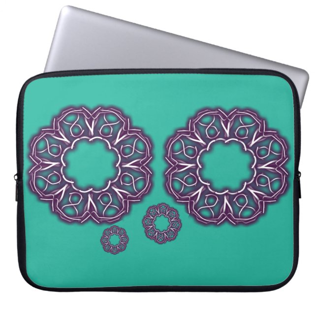 Kaleidoscope Prints Laptop Fodral (Framsidan)