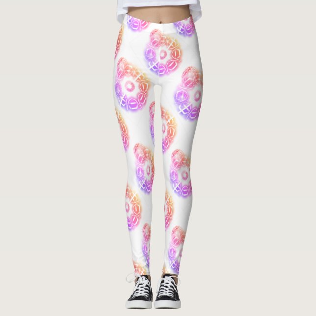 Kaleidoscope Prints Leggings (Framsida)