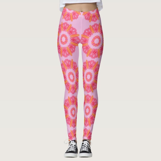 Kaleidoscope Prints Leggings (Framsida)