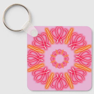 Kaleidoscope Prints Nyckelring