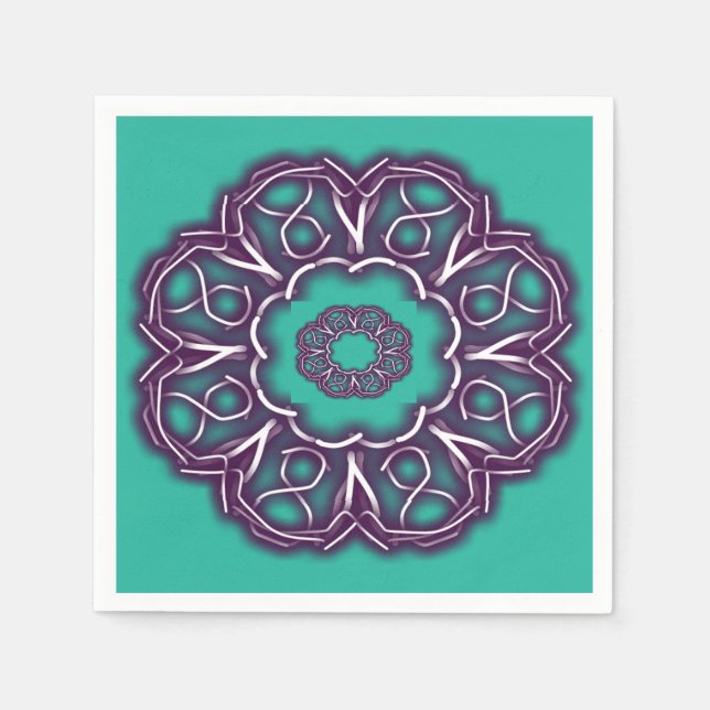 Kaleidoscope Prints Pappersservett (Framsidan)