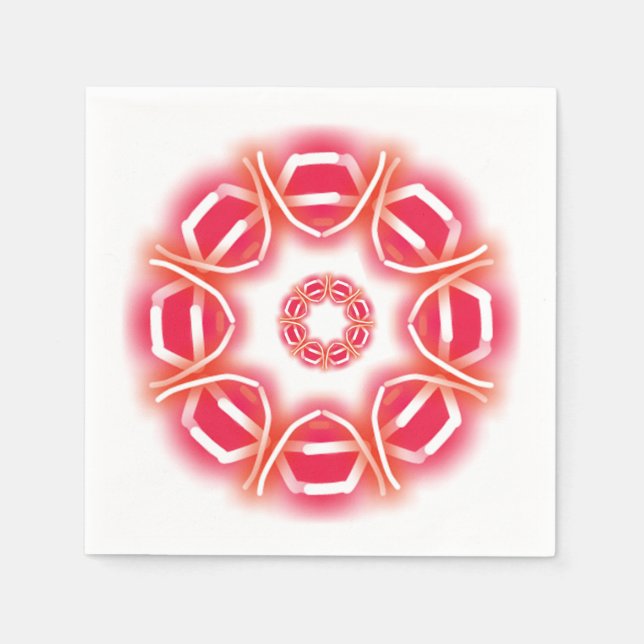 Kaleidoscope Prints Pappersservett (Framsidan)