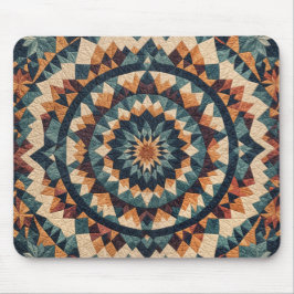 Kaleidoscope Quilt Mönster Musmatta