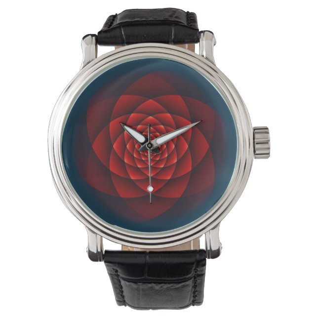 Kaleidoscope RO red + din idé Armbandsur (Framsida)