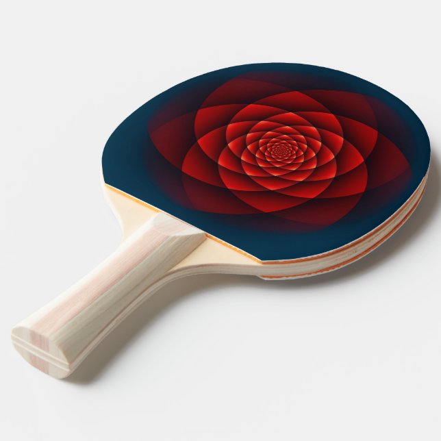 Kaleidoscope RO red Pingisracket (Frontvinkel)