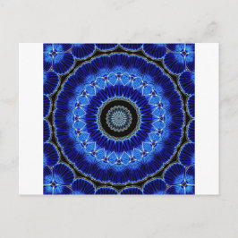 Kaleidoscope Seashell Vykort