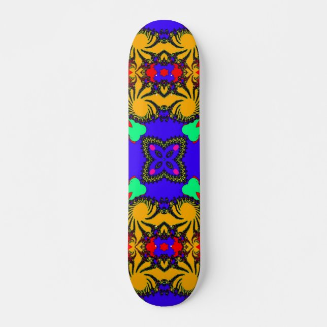 Kaleidoscope Skateboard (Framsida)