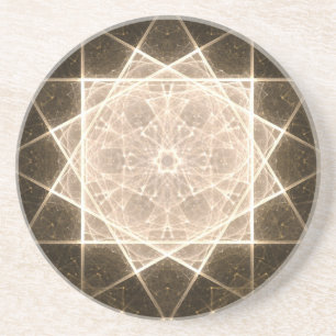 Kaleidoscope Star och Guld Underlägg