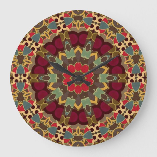Kaleidoscope Stor Klocka (Framsida)