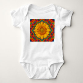 Kaleidoscope Sunflower  T Shirt